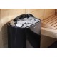 Электрическая печь для сауны Sentiotec 100 series, черная, 9 кВт со встроенным управлением